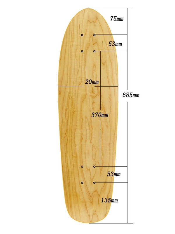 Skateboard Complete Deck - Дека для сёрфскейта Kids Land из