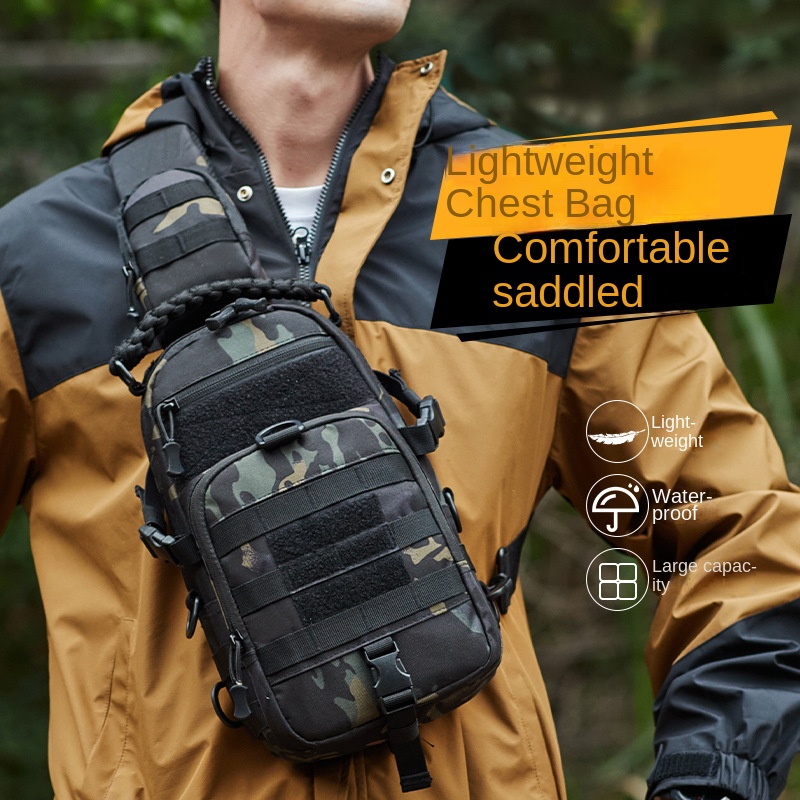 Sports Equipment Outdoor Storage - Мужская тактическая нагрудная сумка для хранения