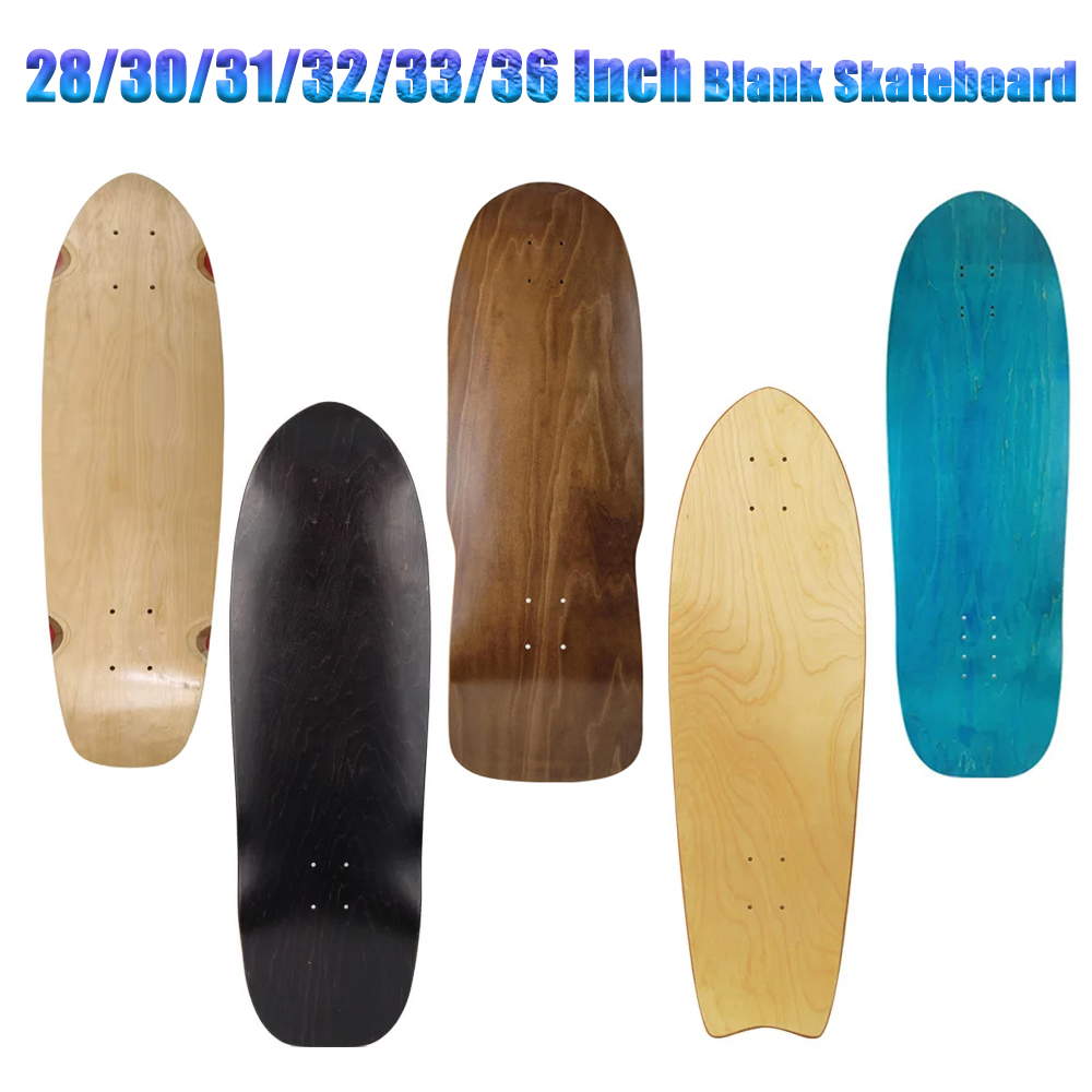 Skateboard Complete Deck - 28/30/31/33/36 дюймов скейтборд гладкий клен DIY