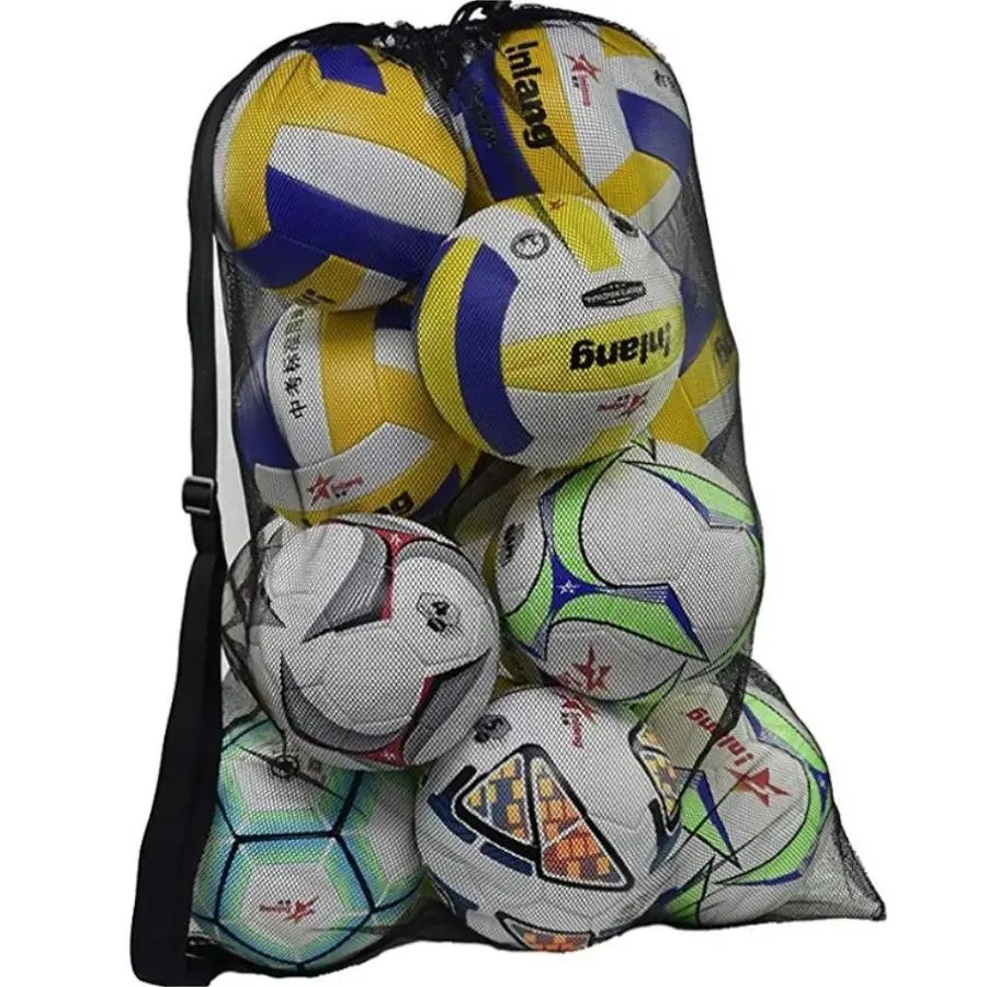 Sports Equipment Store - Большая сетчатая спортивная сумка с бретелями,