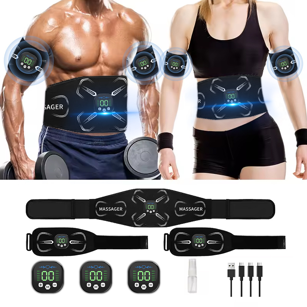 Sports Equipment Companies - Электростимулятор мышц EMS: тренажер для пресса,