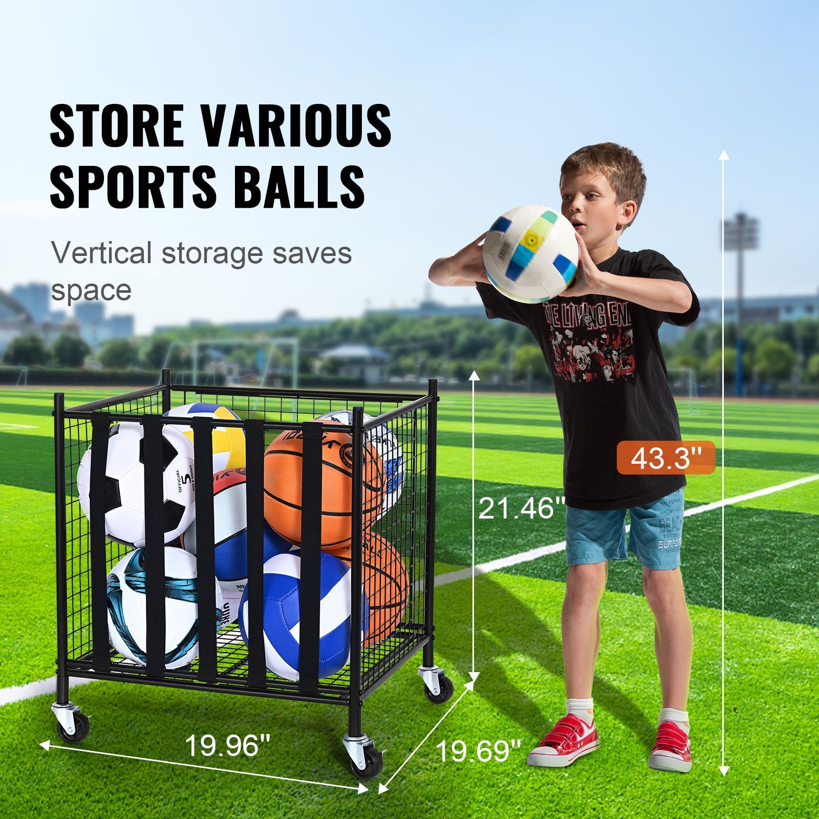 Тележка для хранения спортивны – обзор и цена Sports Equipment Outdoor Storage