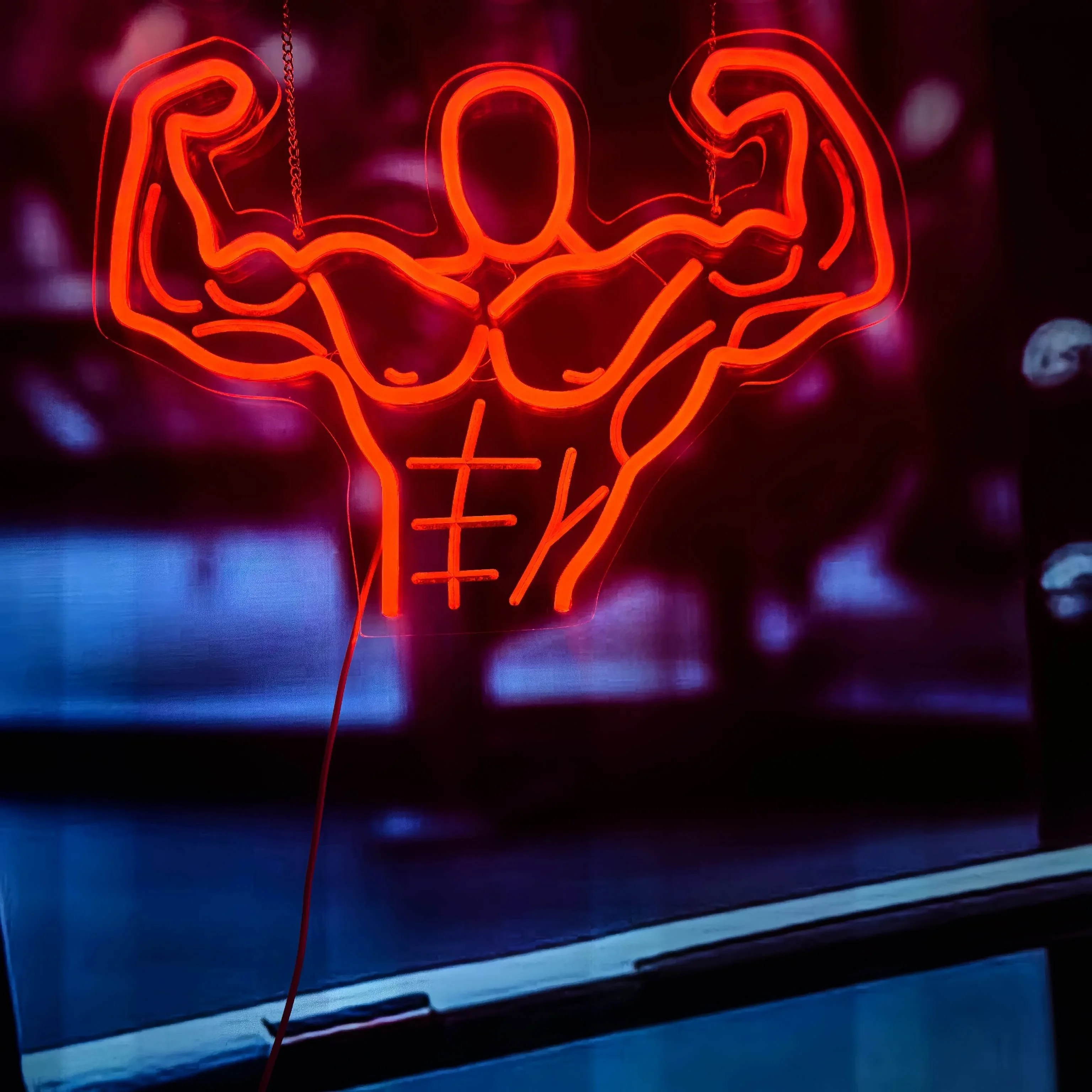 Светодиодная неоновая вывеска  – обзор и цена Sports Equipment Store